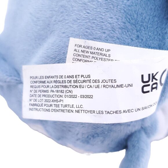 NEW TeeTurtle The Original Reversible Fox Plushie White + Gray‎ Plush Stuffed 4" - Picture 9 of 12